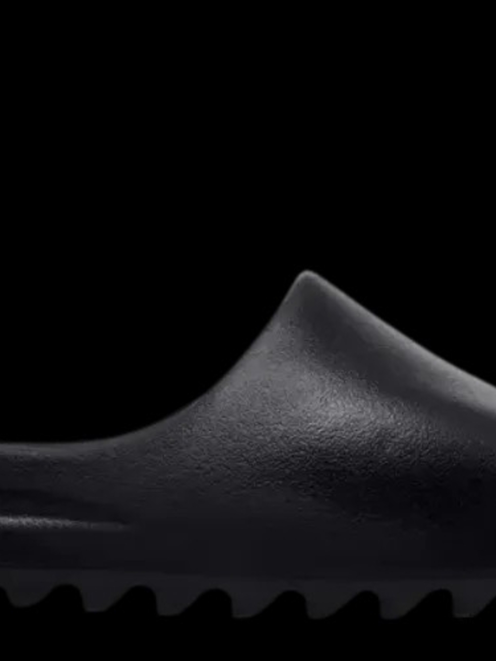 Men's Black Slip-On Comfort Slide